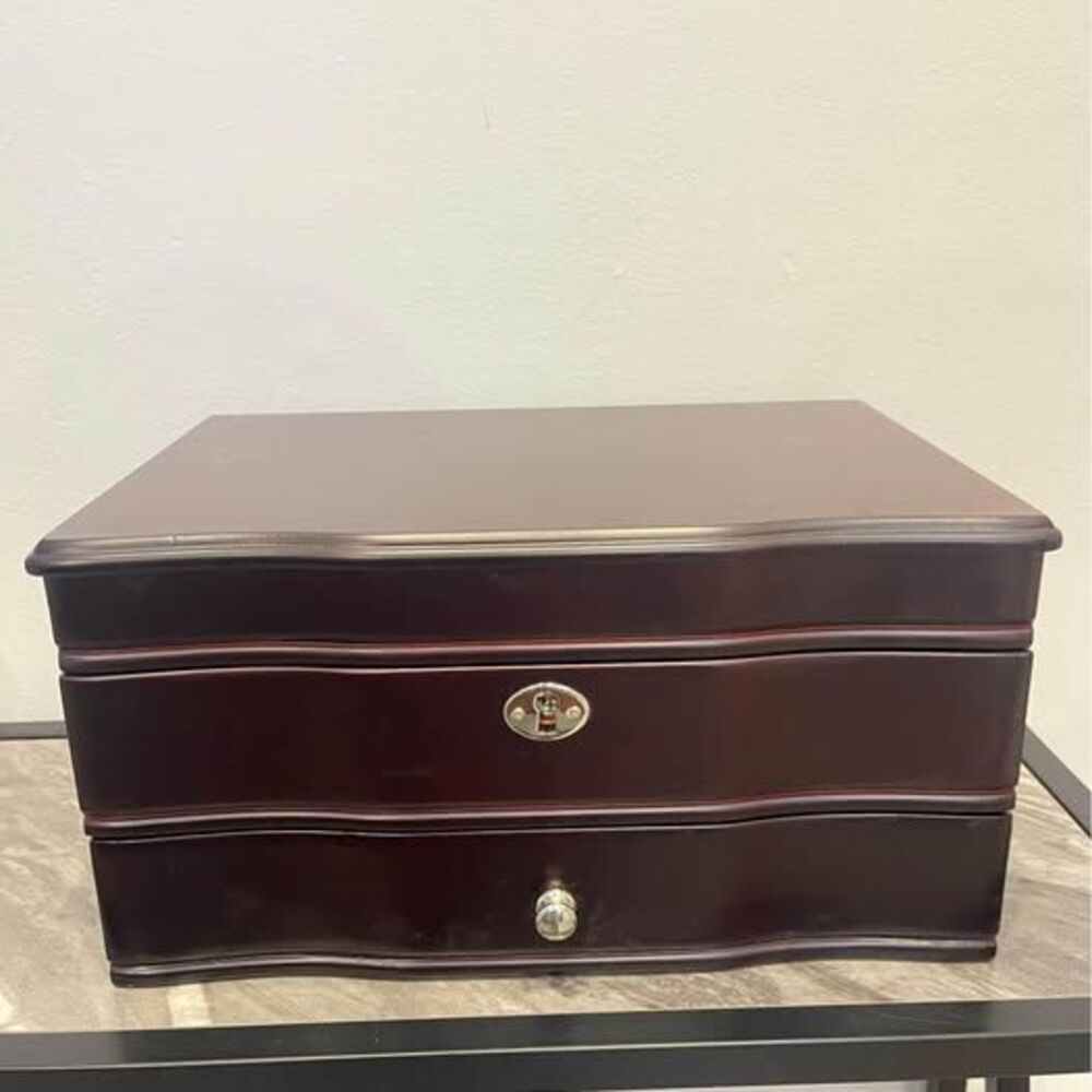 Mele & Co Wooden Jewelry Box - Missing Screws